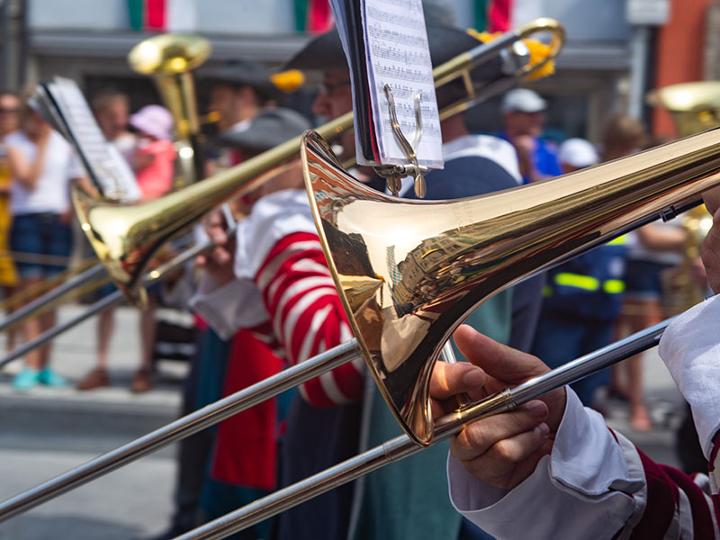 Brass band for web