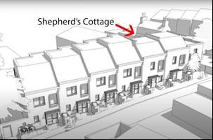 Approved plan for Townsend Mews