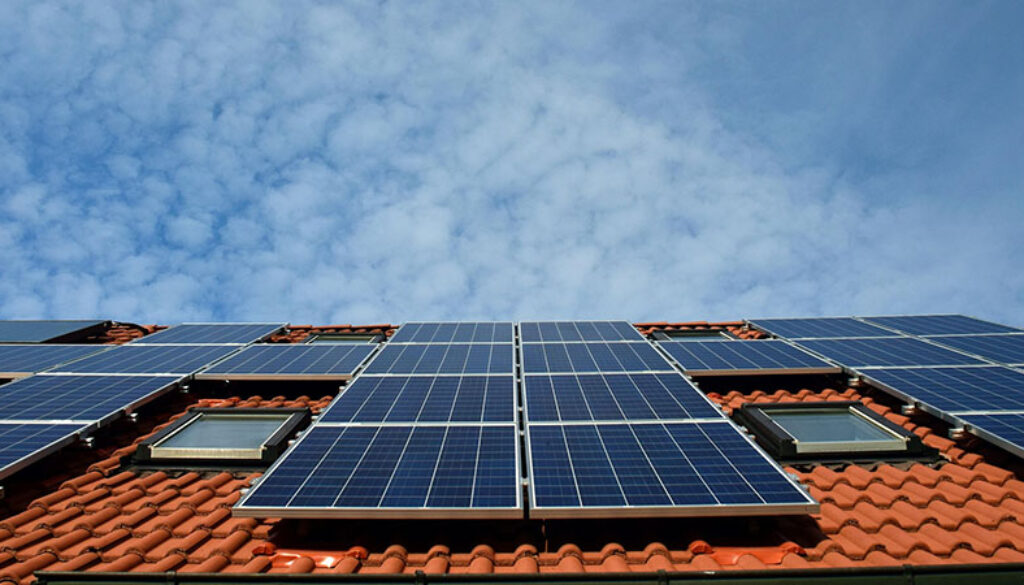 Solar panels for web