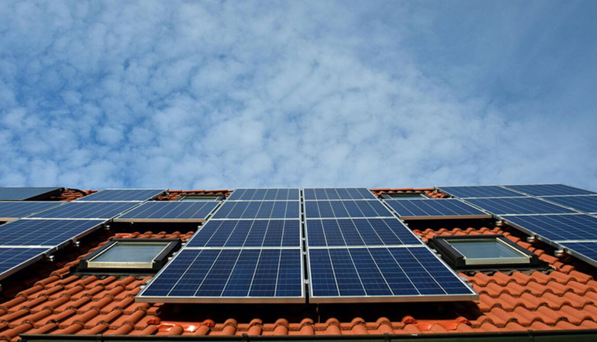 Solar panels for web
