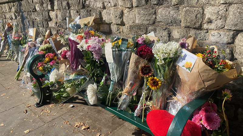 Bench with flowers for web